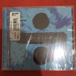 แผ่น CD Mei Unopened a3637 Ed Sheeran Divide Box Cracked