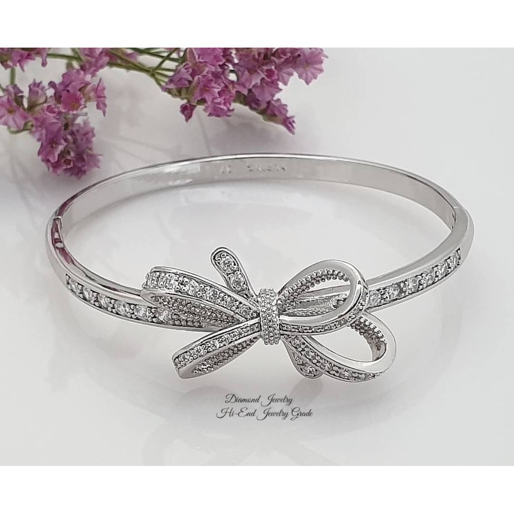 diamond-bangle-กำไลข้อมือเพชร-งานสวยมากกกกกทุกแบบค่ะ-เพชร-cz-แท้-งานฝังเป๊ะมากกกกกกก-หายากคะ