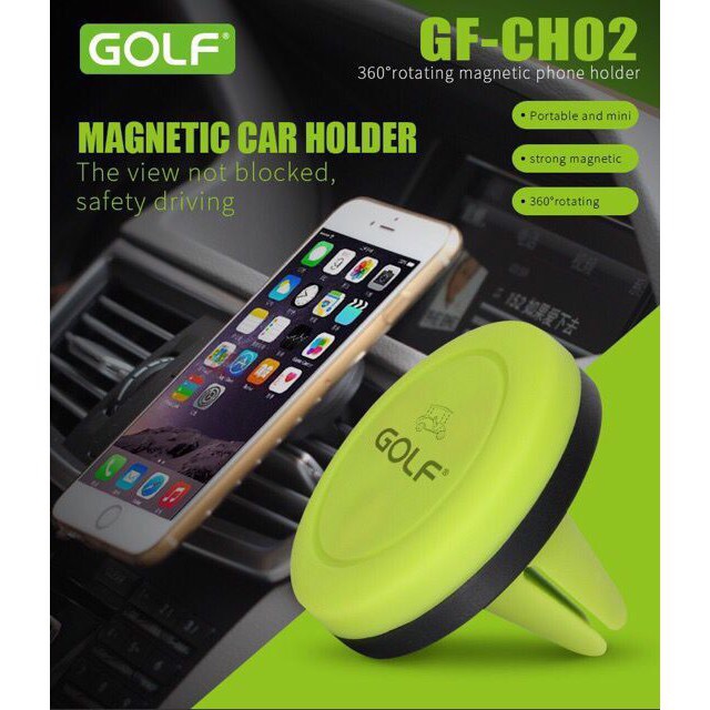 จับมือถือติดช่องแอร์-แบบแม่เหล็ก-golf-car-holder-ch-02