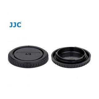 JJC BODY CAP &amp; REAR LENS CAP ฝาปิดบอดี้ ฝาปิดท้ายเลนส์