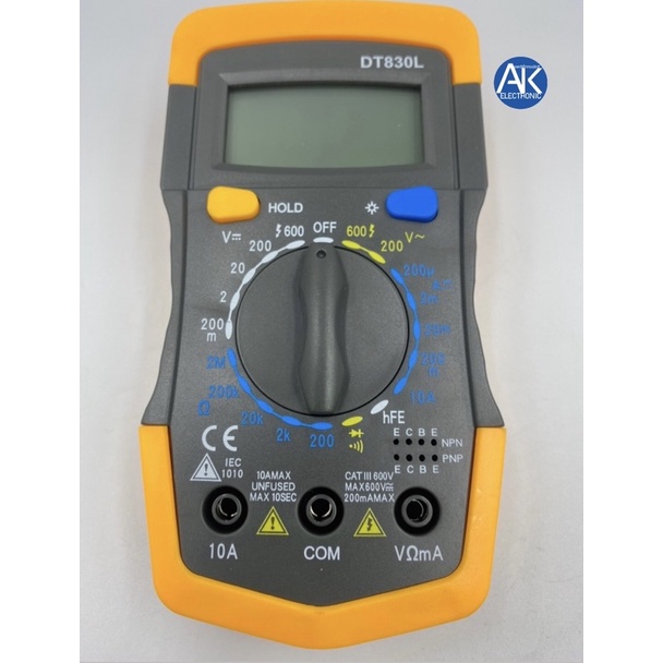 มิเตอร์ดิจิตอล-มัลติมิเตอร์ดิจิตอล-xtmax-dt830l-multimeter-digital-เครื่องมือ-วัดไฟดิจิตอล-มิเตอร์วัดไฟ