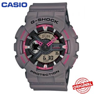 (Crazy Sale)Casio G-Shock GA110 Gray Pink Wrist Watch Men Electronic Watches