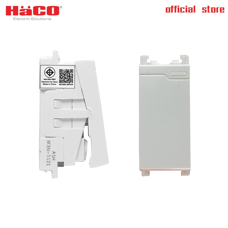 HACO สวิตช์ 2 ทาง 1 ช่อง เปิด-ปิดวงจรไฟฟ้าเฉพาะส่วน รุ่น M3N-S121 ...
