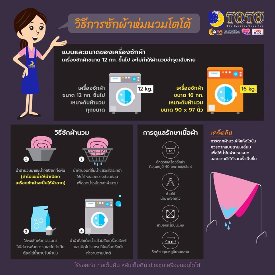 ผ้านวม-8ฟุต-90-x97-ห่ม-คน-ที่นอน-5ฟุต-6ฟุต-โตโต้แท้100-ไม่รวมผ้าปู-ไร้รอยต่อ-ทอเต็มผืน-หลับเต็มตื่นกับโตโต้-mm20