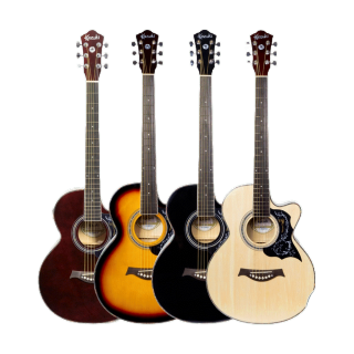 [ใส่โค้ดลด10%]Kazuki KZ-39C Acoustic Guitar KZ39 Series กีต้าร์โปร่ง ขนาด 39 นิ้ว ทรง Auditorium Cutaway | ไม้ Basswood