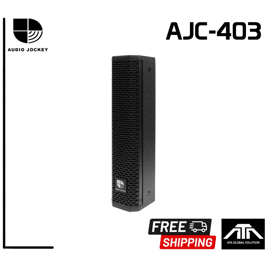 ส่งฟรี-ราคาต่อ-1-คู่-audio-jockey-ajc-403-ตู้ลำโพงคอลัมน์-3-x4-column-ajc403-ดอกลำโพง-3-นิ้ว-4-ดอก-200w