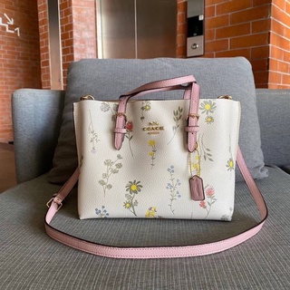 COACH C4084 MOLLIE TOTE 25 WITH SPACED WILDFLOWER PRINT