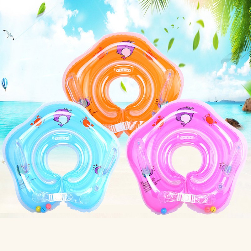 แหวนยางสำหรับเด็ก-แหวนยาง-ของเล่นเป่าลม-แหวนว่ายน้ำสำหรับเด็ก-ปกการ์ตูน-4-สี