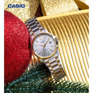 ภาพหน้าปกสินค้านาฬิกาข้อมือผู้หญิง Casio รุ่น LTP-1183G-7A -ของแท้ 100% รับประกันสินค้า 1 ปีเต็ม ที่เกี่ยวข้อง