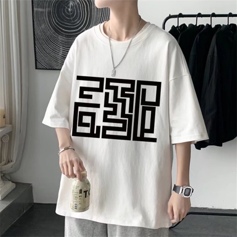couple-wear-summer-trendy-design-sense-labyrinth-check-short-sleeved-t-shirt-men-women-street-hong-kong-style-round-03