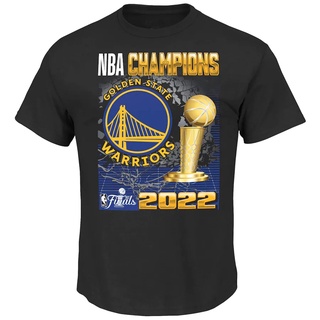 [S-5XL] ขายดี!!! เสื้อยืด พิมพ์ลาย Golden State Warriors NBA Finals Champions Trophy สไตล์คลาสสิก สําหรับผู้ชาย