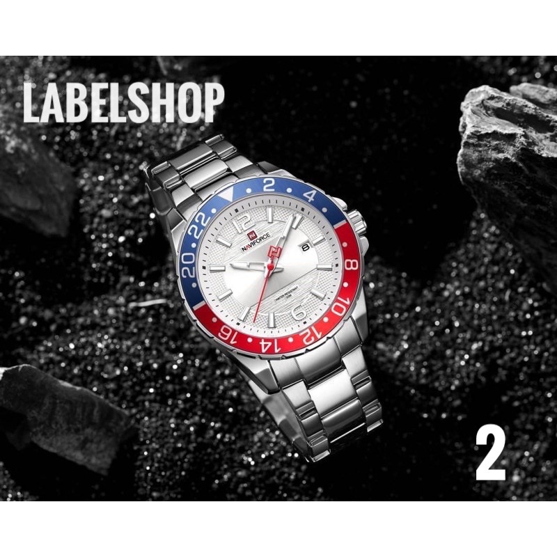 ภาพหน้าปกสินค้าลดไฟลุก  นาฬิกา Naviforce % รุ่น G ฟรีกล่อง มีเก็บเงินปลายทาง จากร้าน labelshop บน Shopee