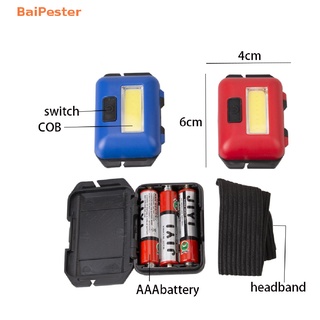 [BaiPester] COB LED Camping Light Headlight Waterproof Outdoor Headlamp Fishing Flashlight