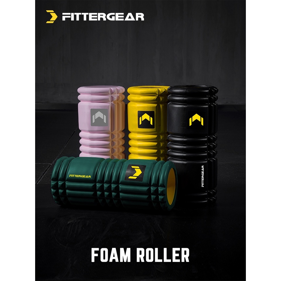 fittergear-ลูกกลิ้งโฟมออกกำลังกาย-นวดคลายกล้ามเนื้อ-คลายพังพืด-รักษาอาการปวด-foam-roller