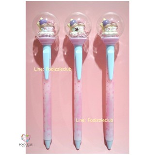 🌟Sanrio Japan Crystal Sphere Ballpoint Pen "Little Twin Stars Milkyway" ปากกาลูกลื่น รุ่น "มิวกี้เวย์" ปี 2019