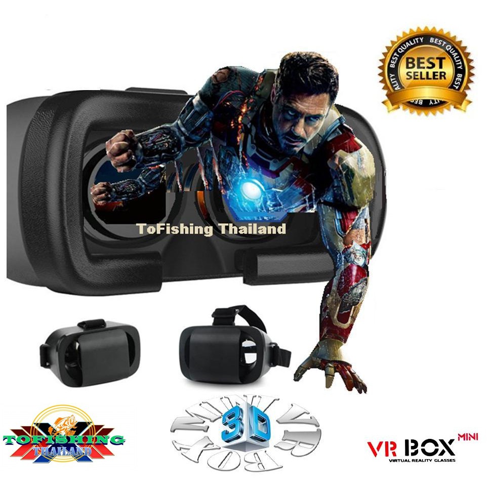 VR BOX Mini Virtual Reality 3D Glasses | Shopee Thailand