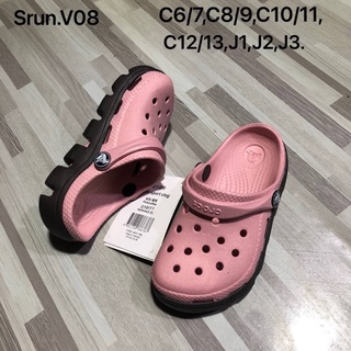 Crocs kids รองเท้าแตะแบบสวม สำหรับเด็ก