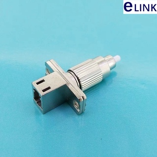 5PCS FC-LC optical fibre FM hybrid coupler female to male fiber optic SM MM connector ftth adapter free shipping ELINK
