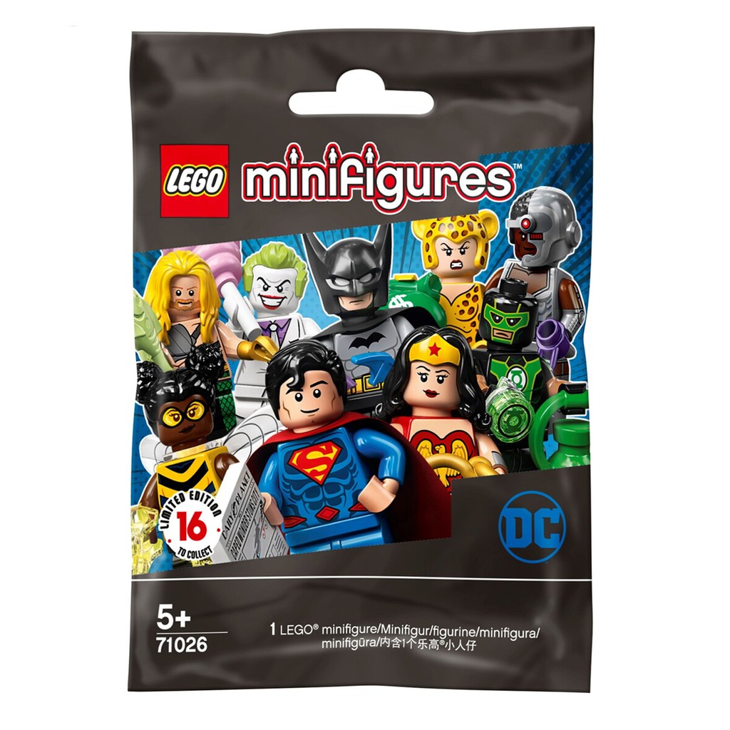 71026-lego-minifigures-dc-super-heroes-series-ครบชุด-16-ตัว-สินค้าถูกแพ็คอยู่ในซองไม่โดนเปิด