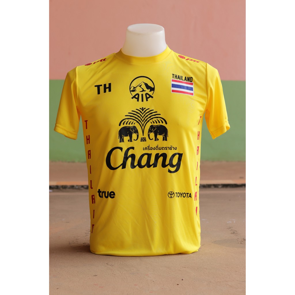 เสื้อเชียร์ไทย-คอกลม-aia-ราคา-199-แห้งเร็วและระบายอากาศได้ดี