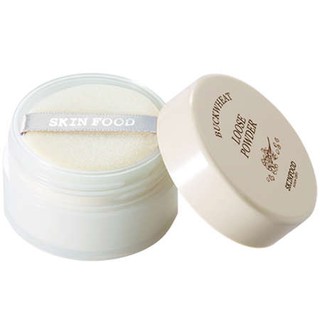 ❤️(แป้งฝุ่น) SkinFood Buckwheat Loose Powder &amp; Rice Shimmer Powder 23g.
