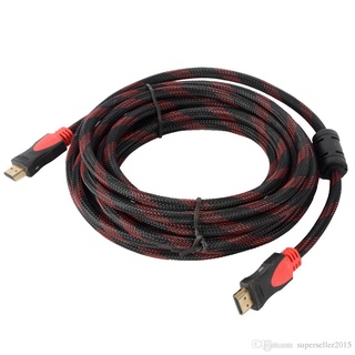 สินค้า สาย TV HD 1.5/3/5/10/15/20 เมตร สายถักรุ่น V1.4 HD 1.8m to 20m CABLE 3D FULL HD 1080P