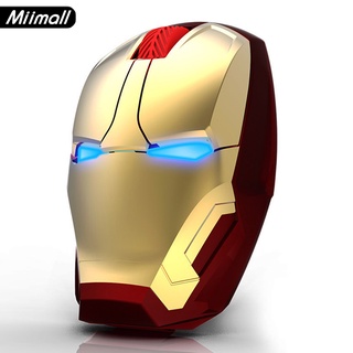 ภาพหน้าปกสินค้าMiimall Iron Man เม้าส์ไร้สายคีย์บอร์ด เมาส์เล่นเกมไร้สาย USB เงียบ สำหรับ แล็ปท็อป/แท็บเล็ต ที่เกี่ยวข้อง