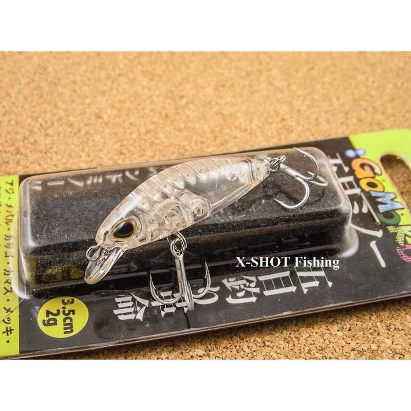 Leurre Storm Gomoku Minnow 35SP Couleur Clear Pink – Pour La Pêche Des Carnassiers