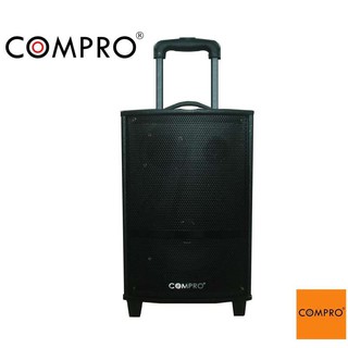 compro ลำโพงล้อลาก บลูทูธ 8 นิ้ว รุ่น CO-2100 P.M.P.O.3000 W