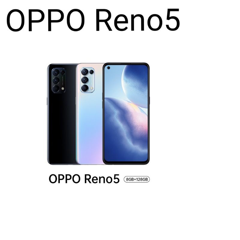 ราคาและรีวิวOPPO Reno5 (8/128GB)เครื่องใหม่อยู่ในซีล ประกันศูนย์ไทย 1 ปี