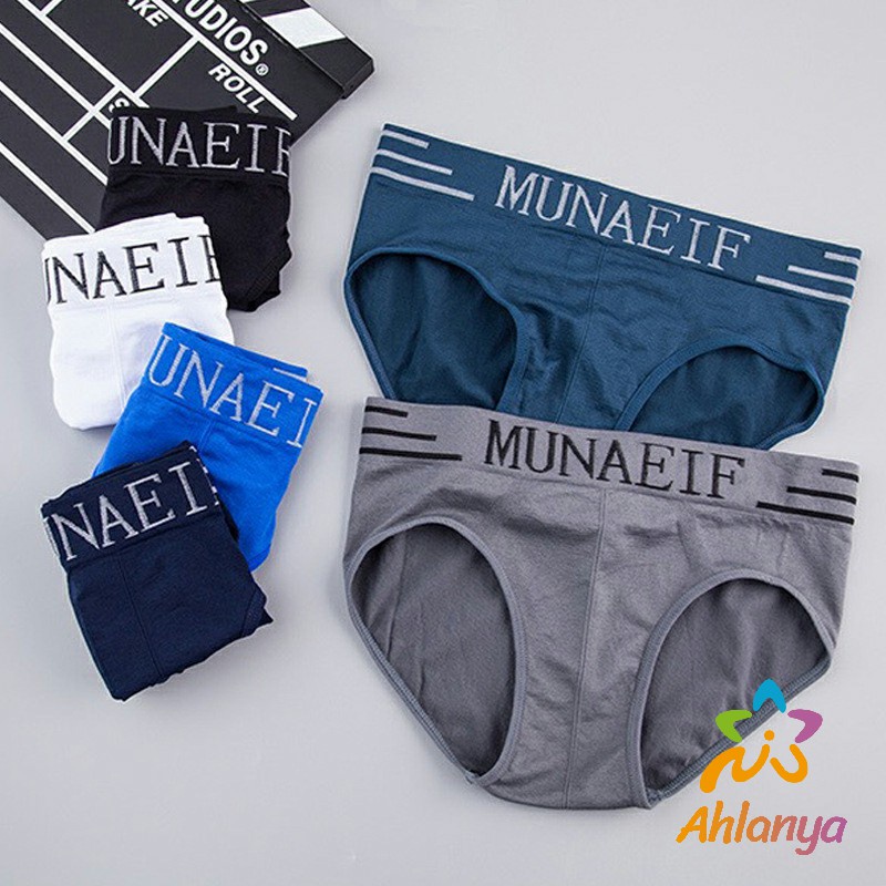ahlanya-กางเกง-ชุดชั้นใน-กางเกงในชาย-หลวมและระบายอากาศได้-เอวกลาง-กางเกงใน-กางเกงขาสั้น-นักเรียนวัยรุ่น-mens-underwear
