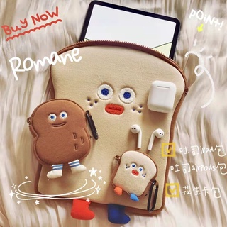 💜กระเป๋าใส่ไอแพด น่ารัก กระเป๋าไอแพด เคสแล็ปท็อป soft case tablet กระเป๋าสำหรับไอแพด กันกระแทกได้ดี แข็งแรง 11/13 นิ้ว