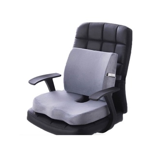 【บลูไดมอนด์】Car Seat Cushion Mat Coccyx Orthopedic Memory Foam Chair Massage Mat Back Cushion Pad Office Nap Therapy Cal