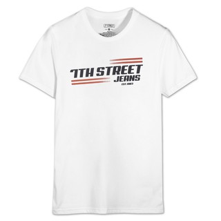 เสื้อยืดอินเทรนด์ผู้ชายอินเทรนด์ผู้หญิง7th Street (Basic) เสื้อยืด รุ่น MFO001S-3XL