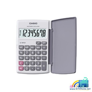 เครื่องคิดเลขพกพา Casio LC-401LVสีขาว ตัวเลขขนาดใหญ่