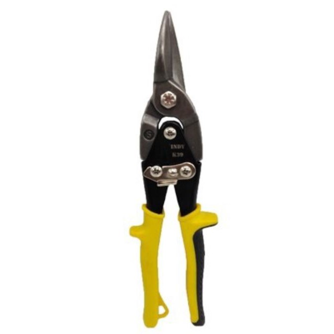 indy-k39-กรรไกรตัดสังกะสี-แบบตัดตรง-ขนาด-10-aviation-tin-snip-กรรไกร-ตัด-สังกะสี-ปากตรง-ตัดตรง
