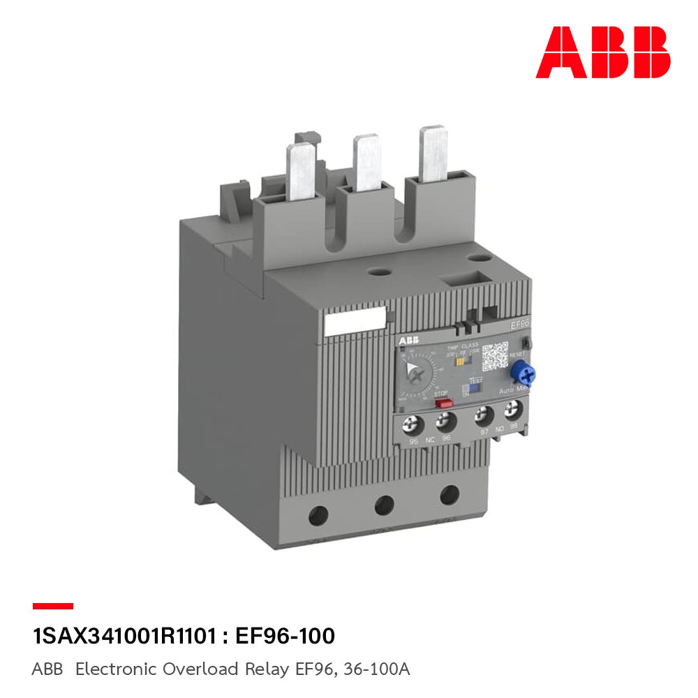 abb-electronic-overload-relay-ef96-36-100a-ef96-100-1sax341001r1101-เอบีบี-โอเวอร์โหลดรีเลย์-acb-official-store