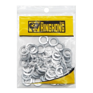 Chaixing Home แหวนสปริง GIANT KINGKONG รุ่น SPW8-50 ขนาด 8 มม. (แพ็ค 50 ตัว) สีซิงค์ขาว