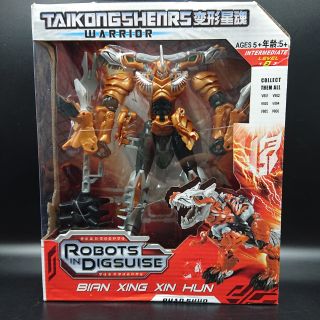 หุ่นยนต์​ ทรานส์ฟอร์เมอร์ส​  ​(Transformers)​ สีส้ม  แปลงร่างเป็นไดโนเสาร์ได้​ ราคาถูก​มาก​💥​  งานสวยสุดๆ💞❤️🤖