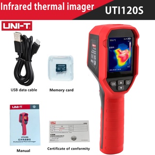 ภาพขนาดย่อของสินค้า【มาใหม่ Uni-t Agent】UNI-T UTi120S -20~400℃  อุปกรณ์พลังงานความร้อนอินฟราเรด การคัดกรองอุณหภูมิเครื่องปรับอากาศ【พร้อมการ์ด TF】