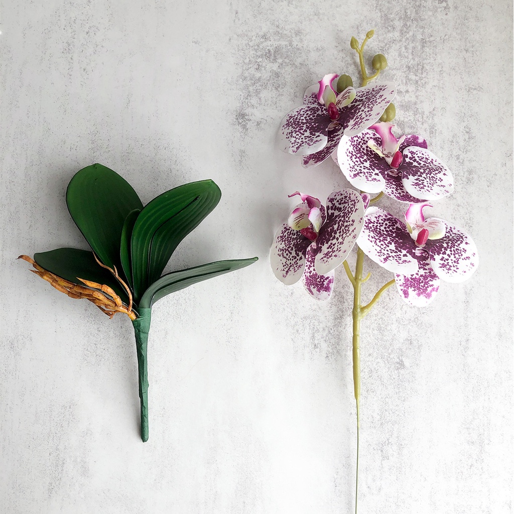 ภาพสินค้าดอกไม้ประดิษฐ์ Phalaenopsis High-End สําหรับตกแต่งบ้าน จากร้าน moshee.th บน Shopee ภาพที่ 7