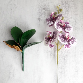 ภาพขนาดย่อของภาพหน้าปกสินค้าดอกไม้ประดิษฐ์ Phalaenopsis High-End สําหรับตกแต่งบ้าน จากร้าน moshee.th บน Shopee ภาพที่ 7