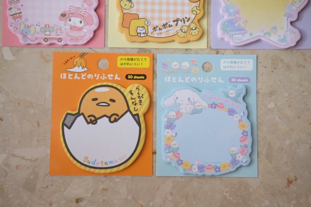 มาแล้วจร้า-sanrio-post-it-diecut