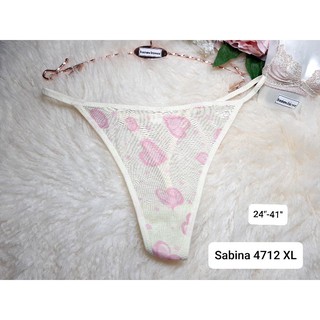 Sabina Size XS,S,M,L,XL ชุดชั้นใน/กางเกงชั้นในทรงจีสตริง(G-string) 4288