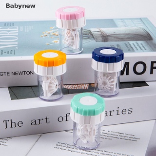 สินค้า Babynew กล่องเก็บน้ํายาทําความสะอาดคอนแทคเลนส์ แบบหมุนได้ แมนนวล หวังว่าคุณจะสนุกกับการจัดเก็บเครื่องมือทําความสะอาด