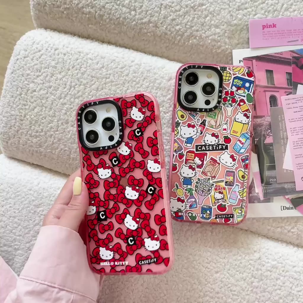 glitter-shiny-เคสโทรศัพท์มือถืออะคริลิคแข็ง-แบบใส-กันกระแทก-ลาย-hello-kitty-น่ารัก-สําหรับ-iphone14-13-12-11-pro-max