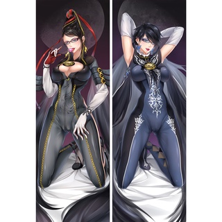 60x180 ซม. เกม Bayonetta คอสเพลย์ กอดร่างกาย ปลอกหมอน เสา ร่างกาย อะนิเมะ ปลอกหมอน