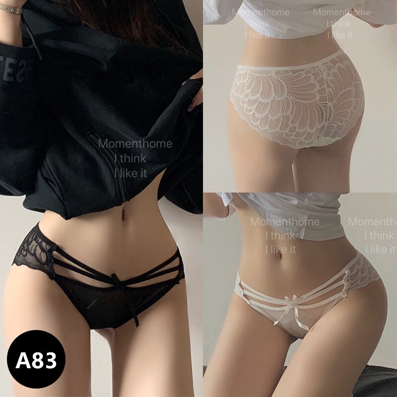 bkkbra-beauty-ชุดกางเกงใน-ผู้หญิง-ลูกไม้-เซ็กซี่-เอวต่ำ-ผ้าฝ้าย-สวย-มีเสน่ห์-cca83