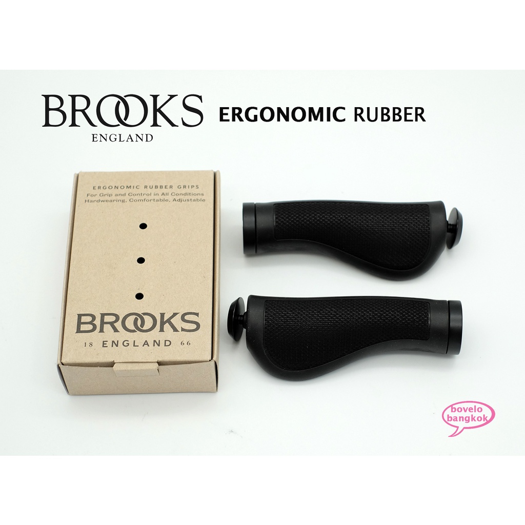 ปลอกแฮนด์-brooks-ergonimic-rubber-ergonomic-leather
