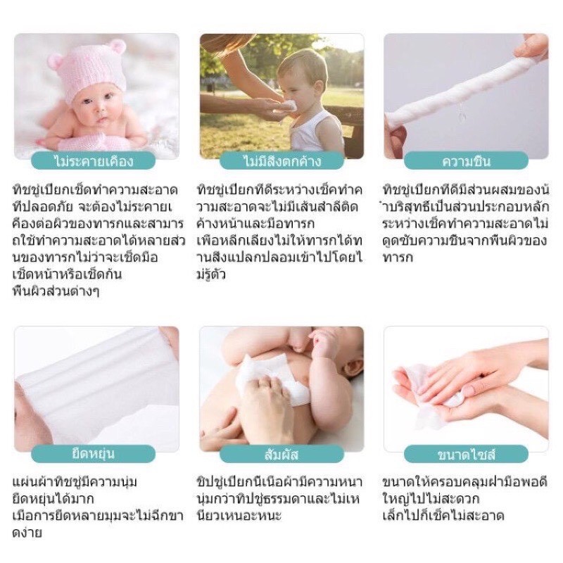 ภาพหน้าปกสินค้าWet Wipes วันผลิต ทิชชู่เปียก 10 แผ่น Wet wipes ไร้สารเคมี อ่อนโยนสำหรับเด็กและสตรี พกง่าย ใช้สะดวก เช็ดสะอาด พาสบาย จากร้าน rg.co.ltd บน Shopee